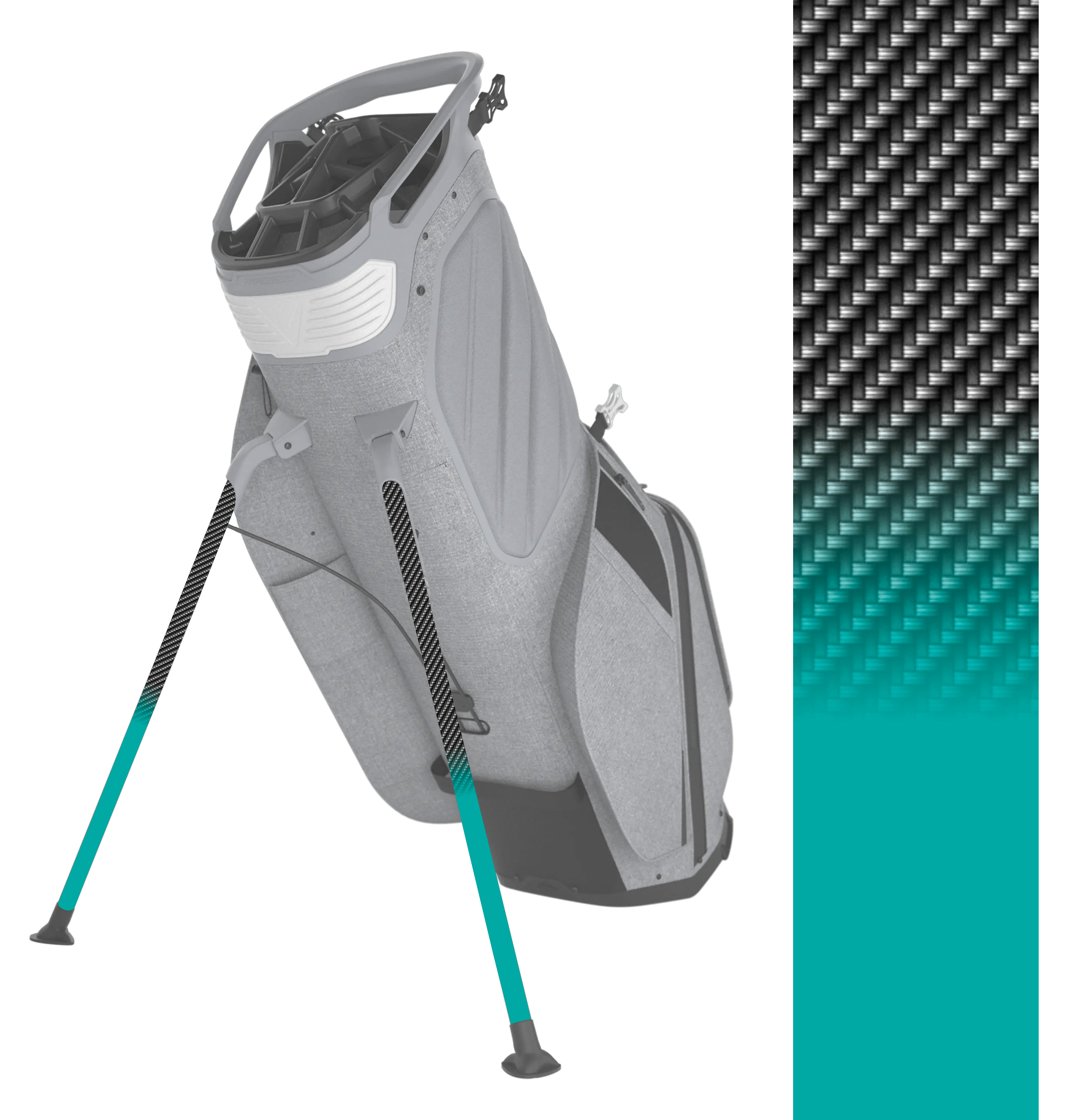 Tiffany Carbon Fade Stand Bag Legs