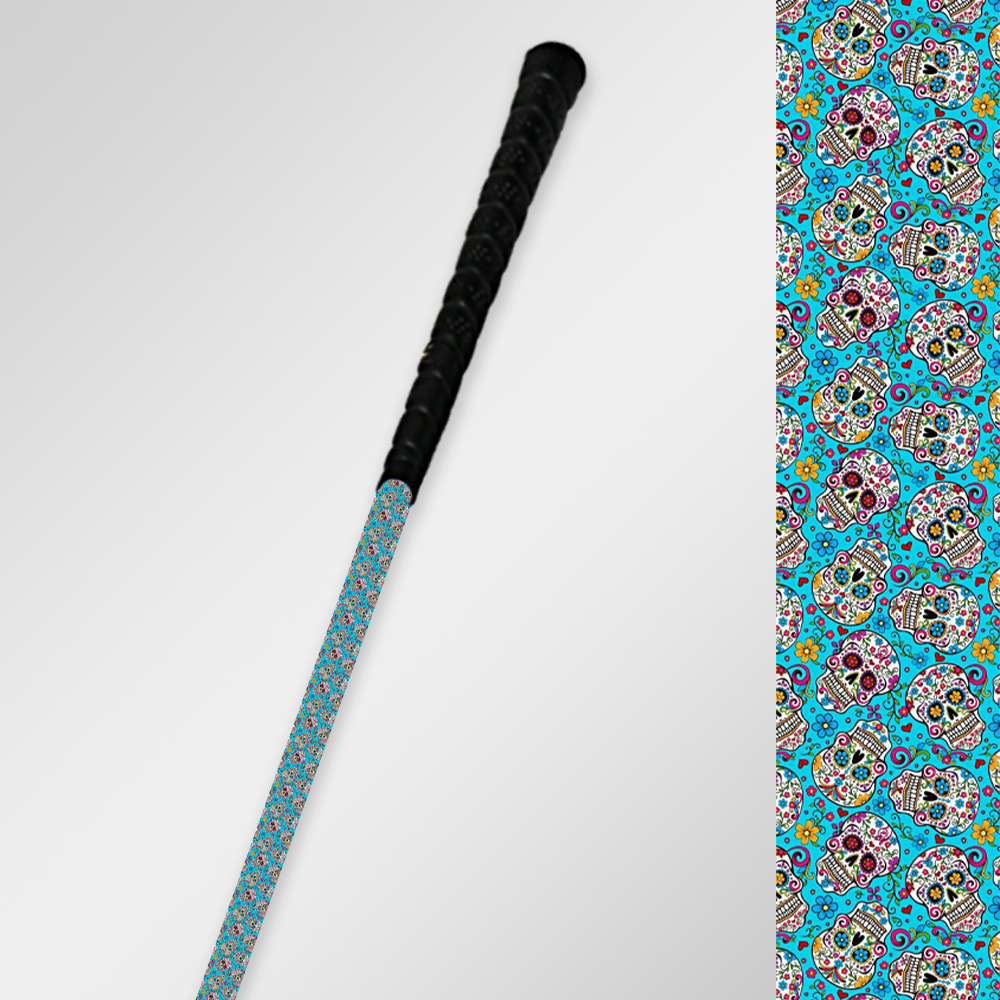 Blue Sugar Skull Shaft