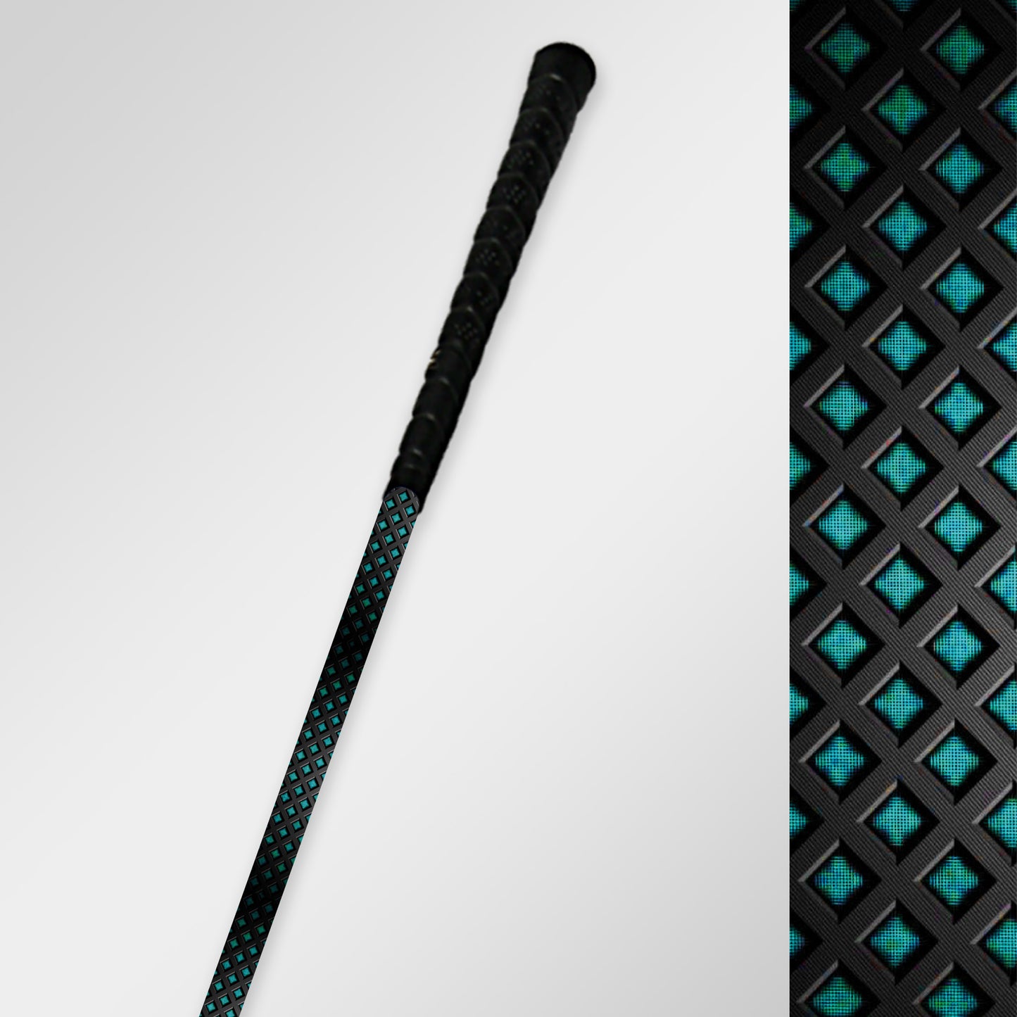 Teal Caged Shaft