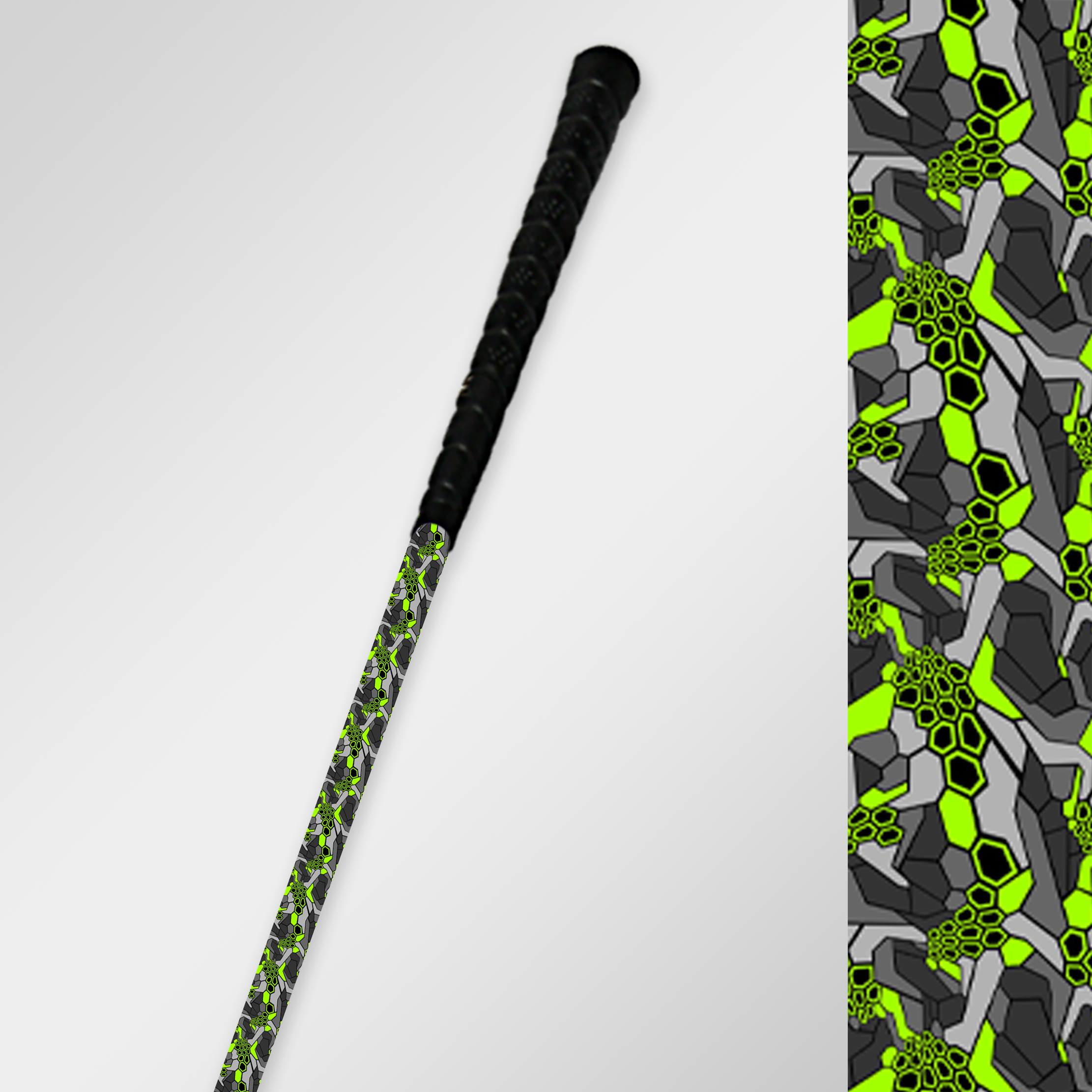 Lime Hex Camo Shaft
