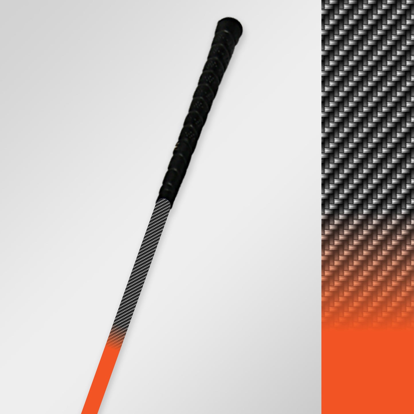 Orange Carbon Fade Shaft