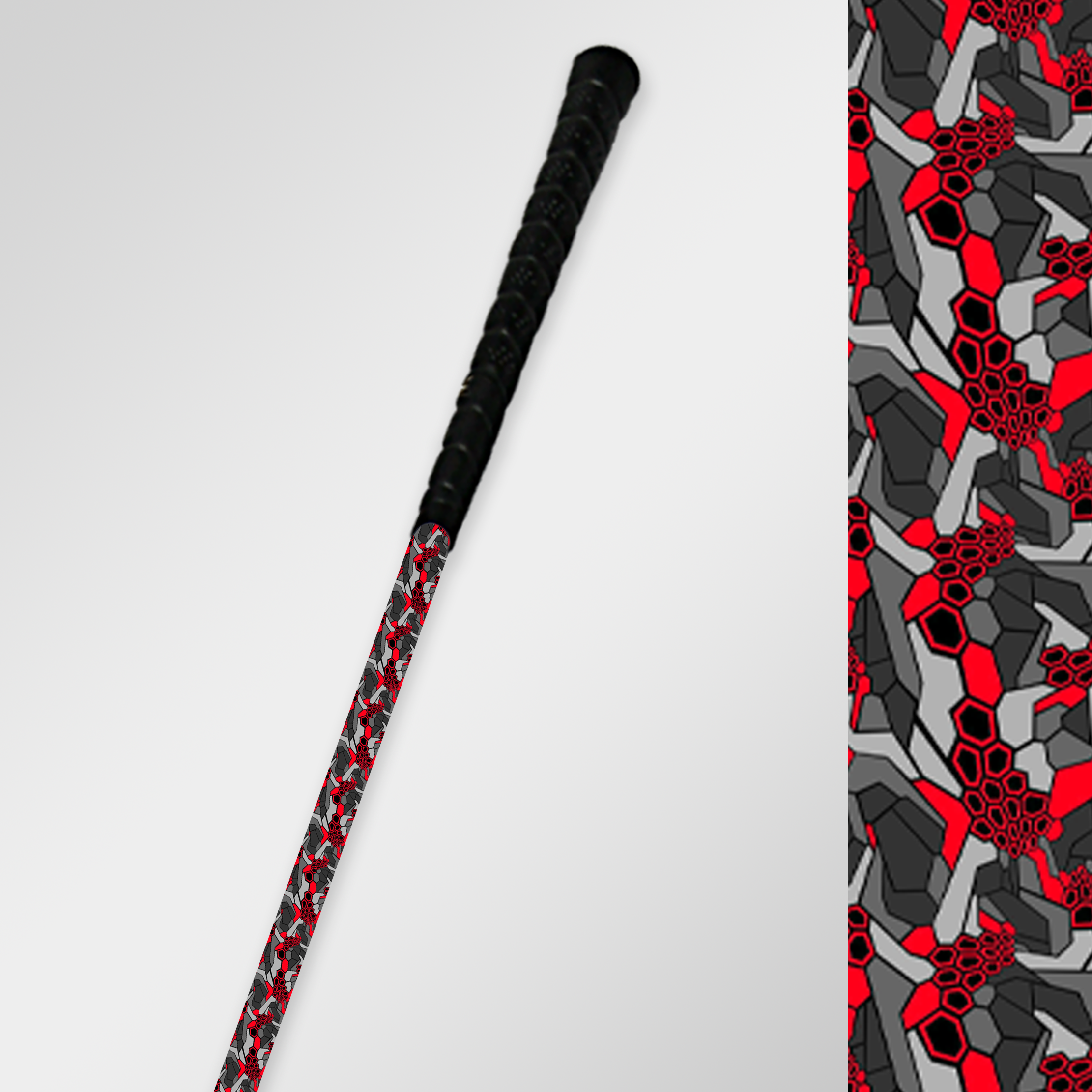 Red Hex Camo Shaft