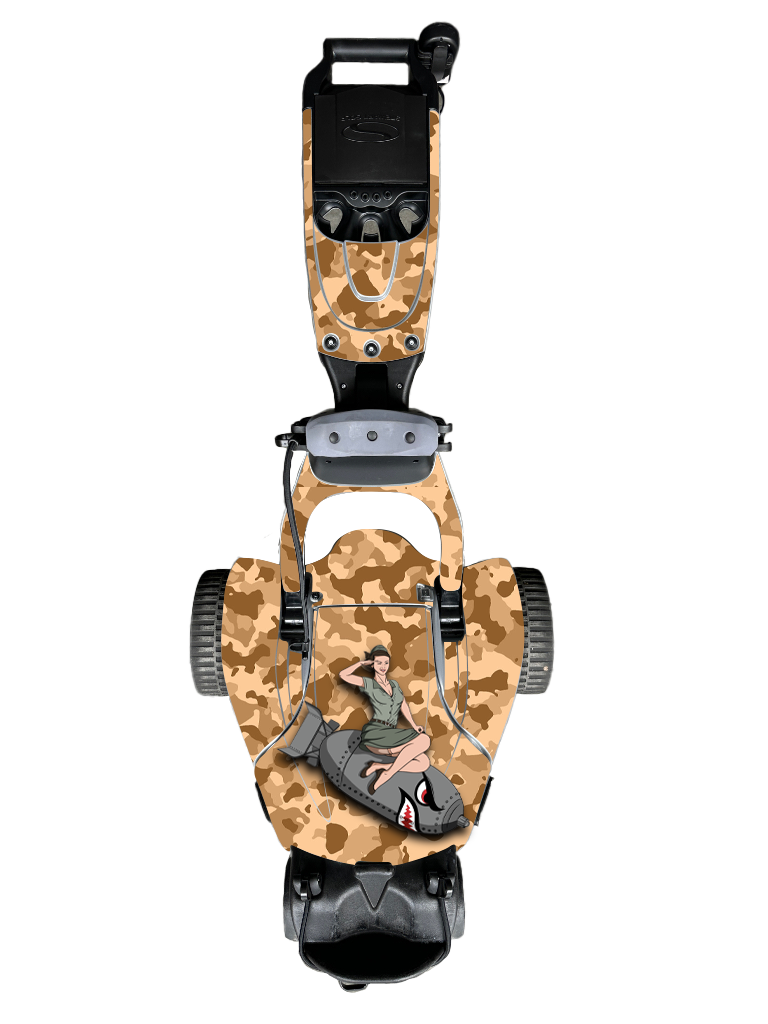 Sand Camo Stewarts Golf X9/X10 Follow Trolley