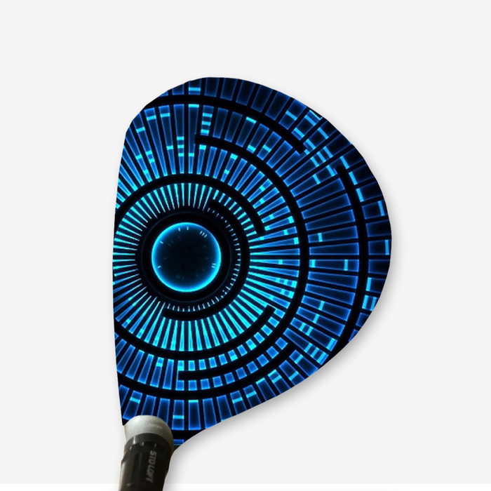 Blue Vortex Golf Club Wrap